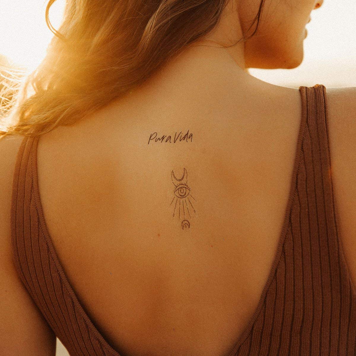 Pura Vida Cosmic Temporary Tattoo Set - Instructions Included - Pack of 3 - Image 3
