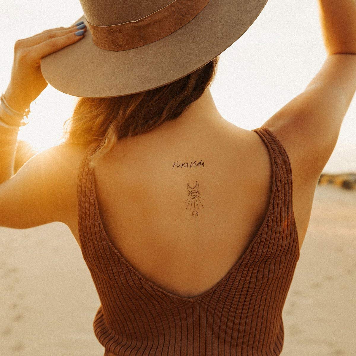 Pura Vida Cosmic Temporary Tattoo Set - Instructions Included - Pack of 3 - Image 4