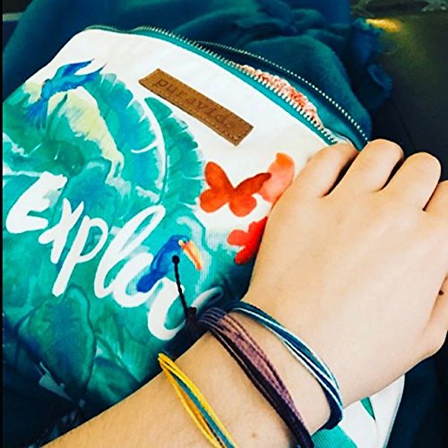Pura Vida Jewelry Bracelets - 100% Waterproof and Handmade w/Coated Charm, Adjustable Band - Image 3